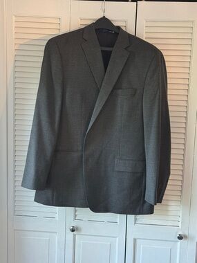 Classic Dark Gray Men's Suit by Apt. 9 - Like New!